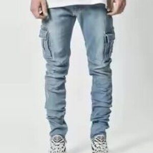 Pheelings Medium Wash Men's Denim Skinny Jeans Size 30 X 30